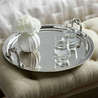 Sailors Knot Tray Circle