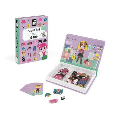 Girls Costumes Magnetic Book
