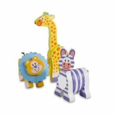 First Play Safari Grasping Toys