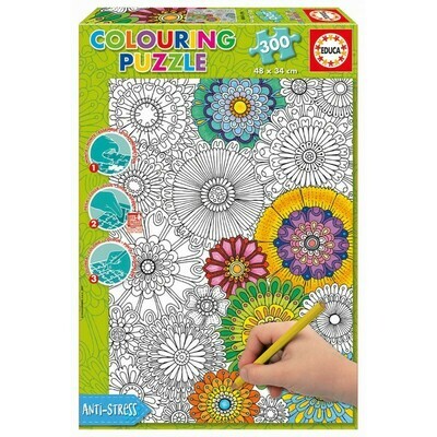 Doodle Art. Pinta tu Rompecabezas de 300 Piezas