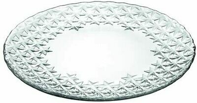 Plato de Comida de Vidrio Galassia