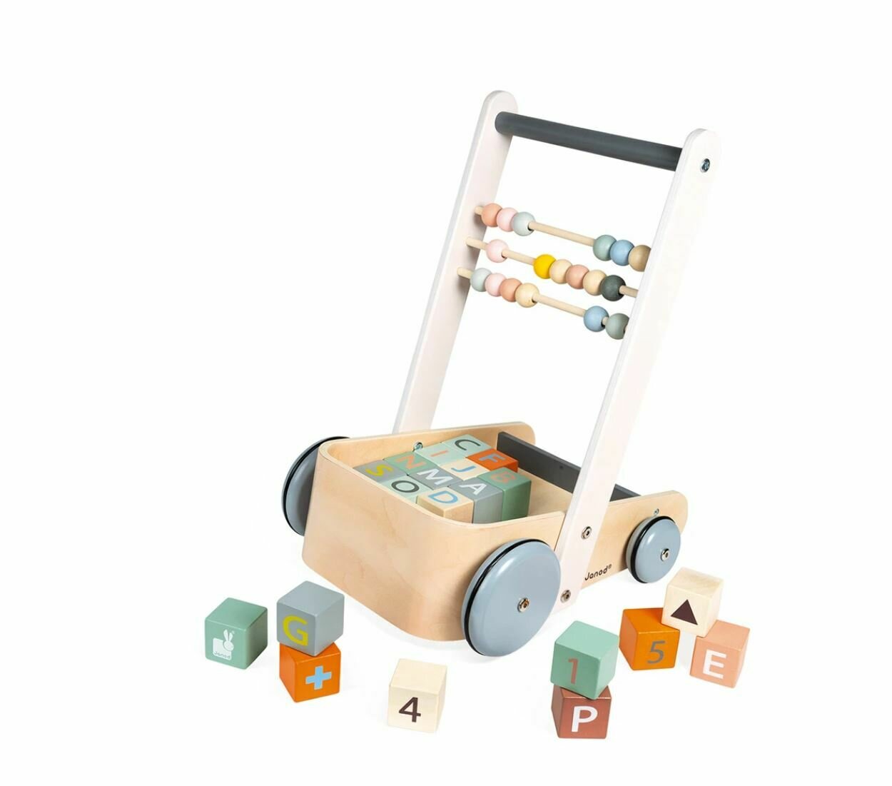 Sweet Cocoon Cart With ABC Blocks