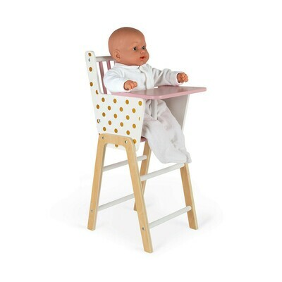 Candy Chic Silla de Comer de Muñecas