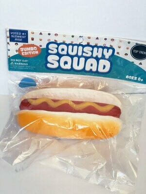 Squishy Squad Jumbo Hot Dog