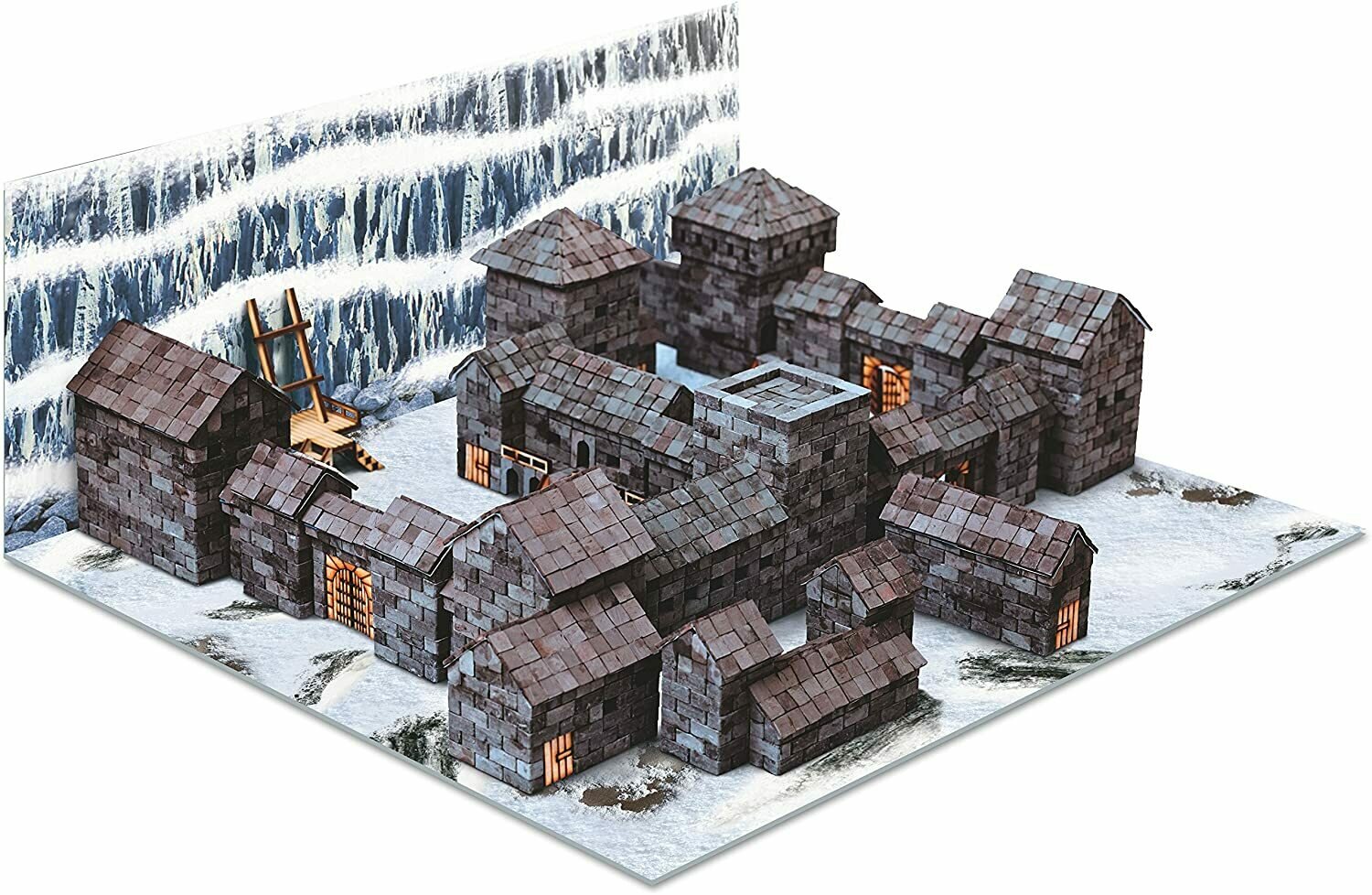 Mini Bricks Construction Set: Black Castle