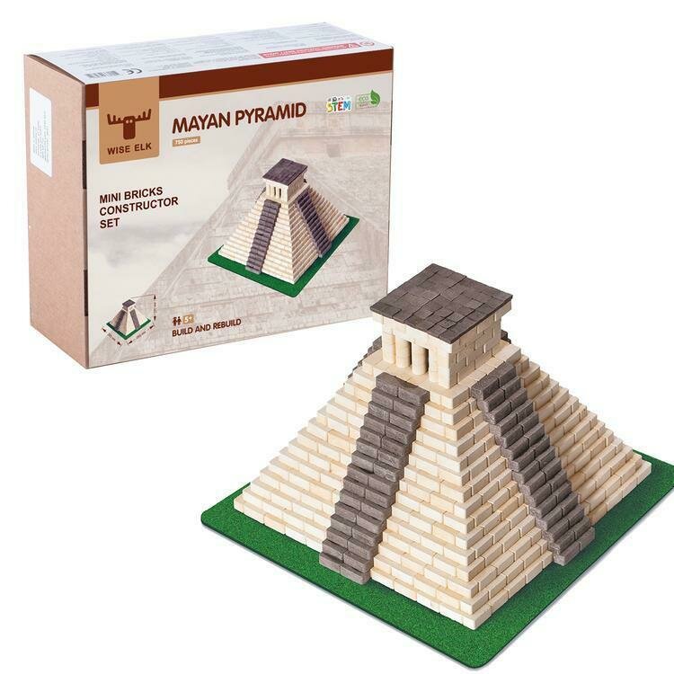 Mini Bricks Construction Set: Mayan Pyramid