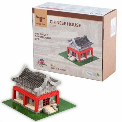 Mini Bricks Construction Set: Chinese House