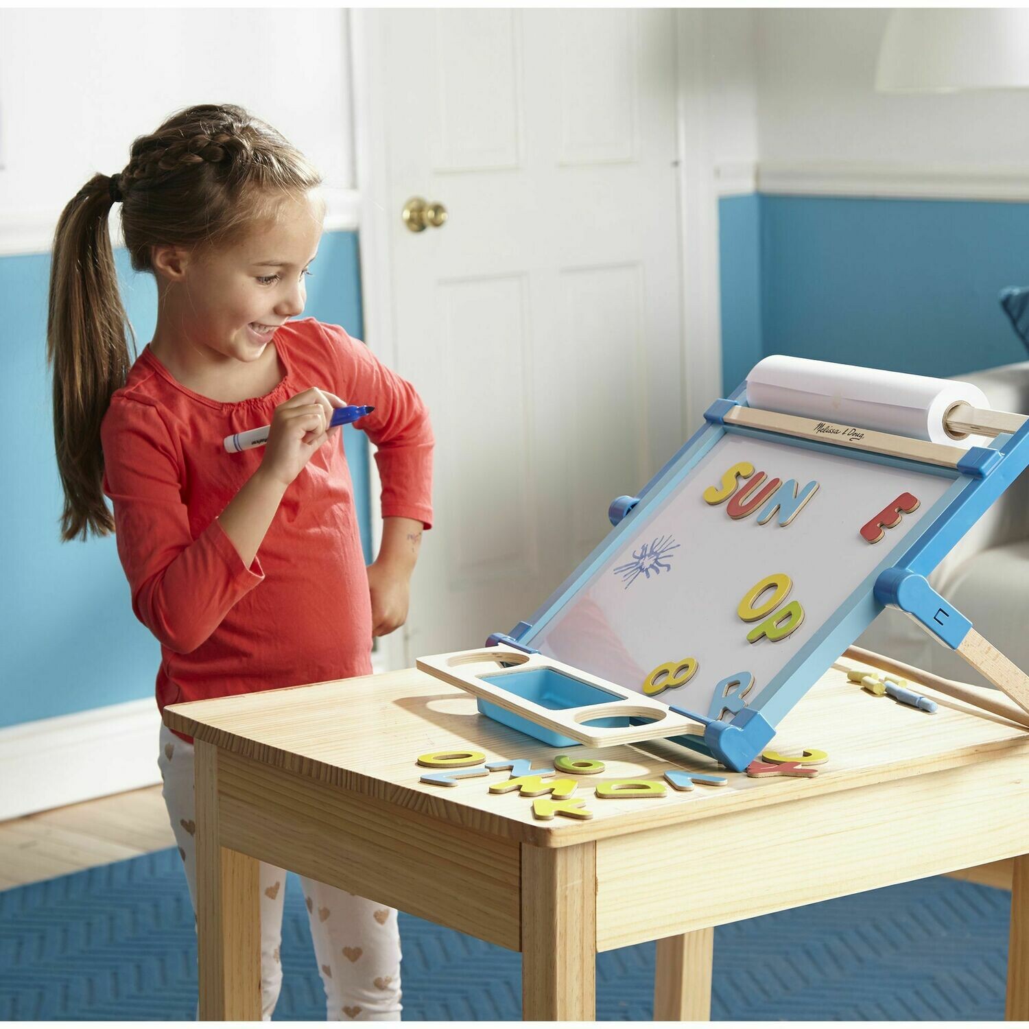 Magnetic Table Top Easel