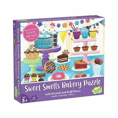 Rompecabezas Scratch and Sniff Sweet Smells Bakery 82 Piezas
