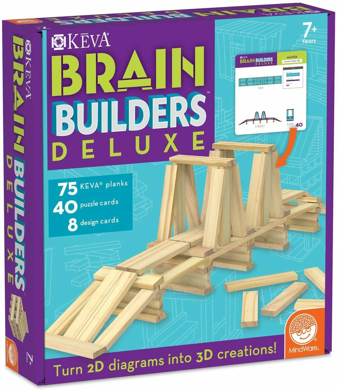 KEVA Deluxe Brain Builders