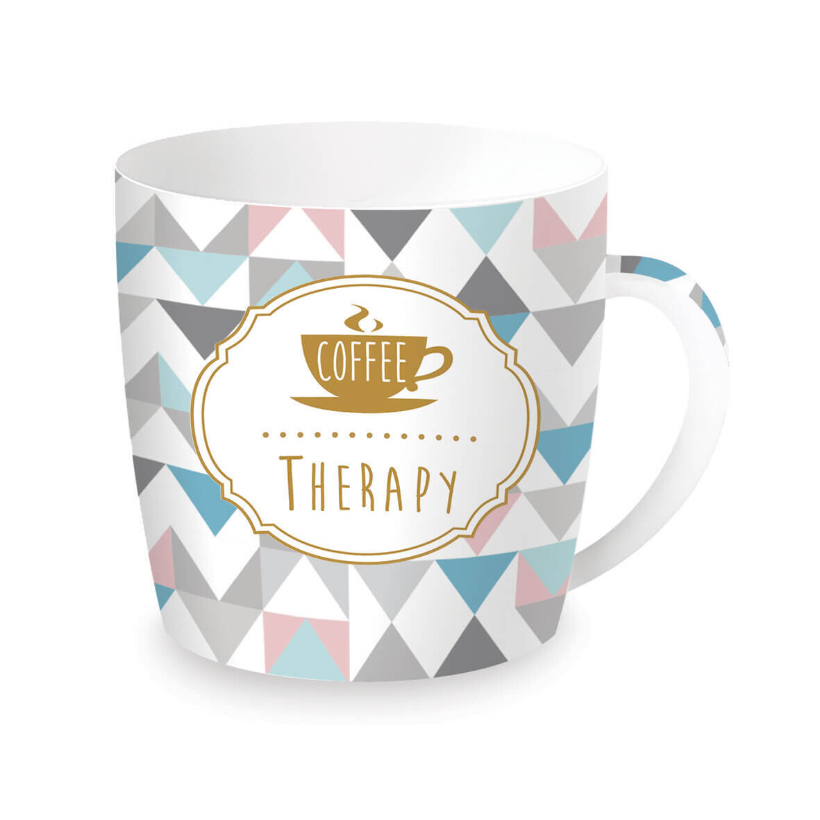 Taza de Porcelana Coffee Therapy