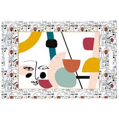 Bandeja de Melamina con Asas Modernism 49x34cm