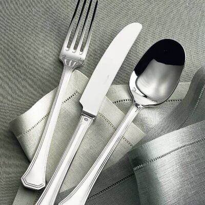 Juego de Cubiertos de Baño de Plata Deco 75 Piezas