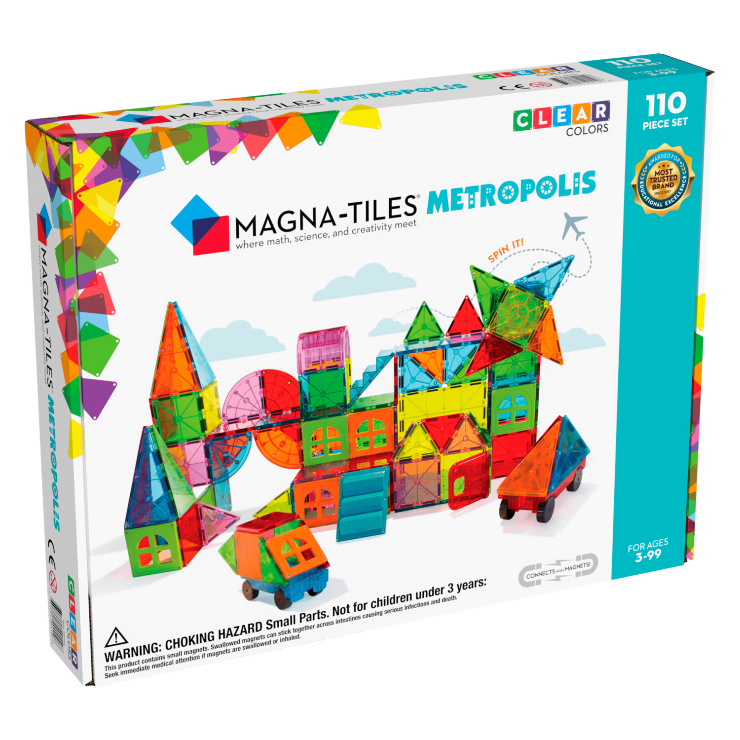 Magna Tiles Metropolis 110 Piezas
