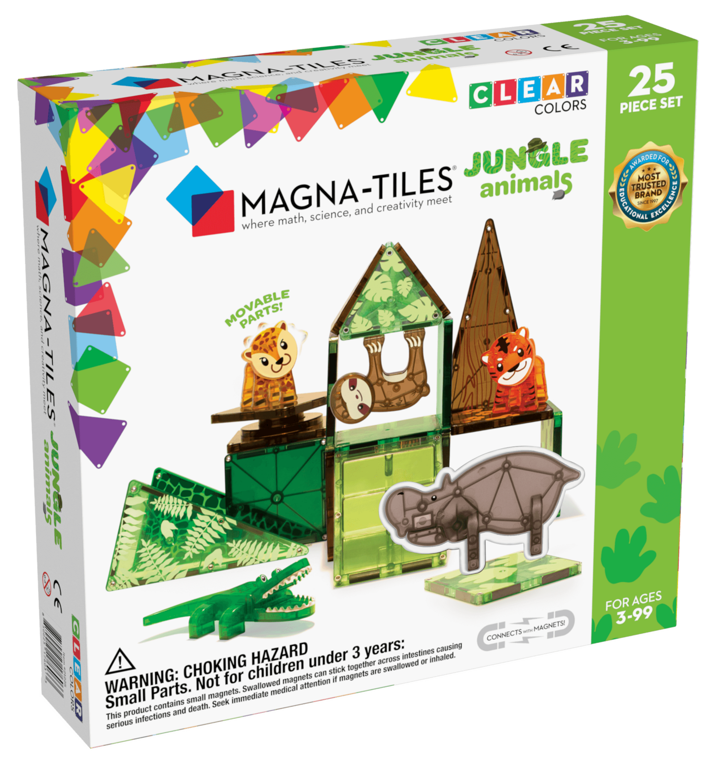 Magna Tiles Jungle Animals 25 Piezas