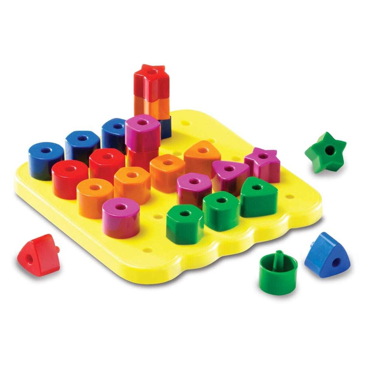 Stacking Shapes Peg Board