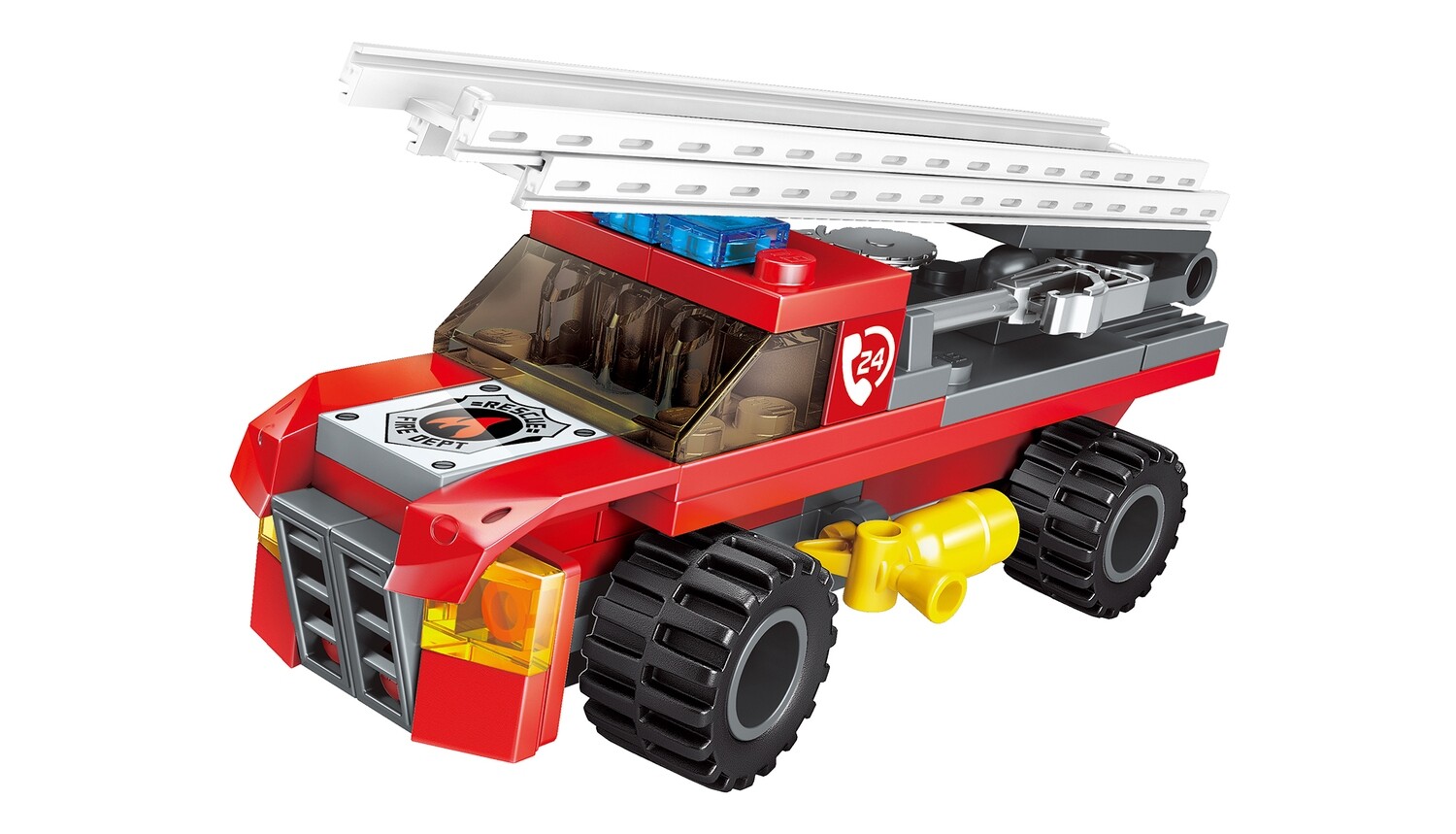 Dragon Blok Fire Rescue Ladder Truck