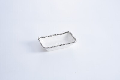 Bowlsito Rectangular Blanco (Plateado)