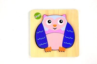 Owl Build & Match Puzzle
