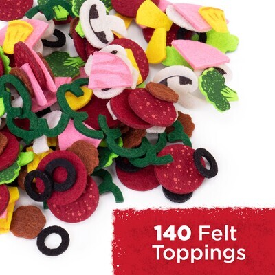 Let´s Make a Pizza Playset (140 Toppings)