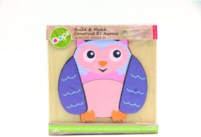 Owl Build &amp; Match Puzzle