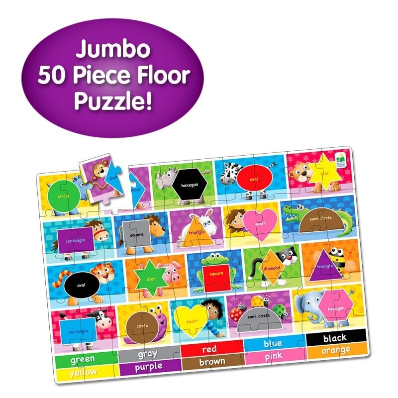 Colors & Shapes Jumbo Floor Puzzle