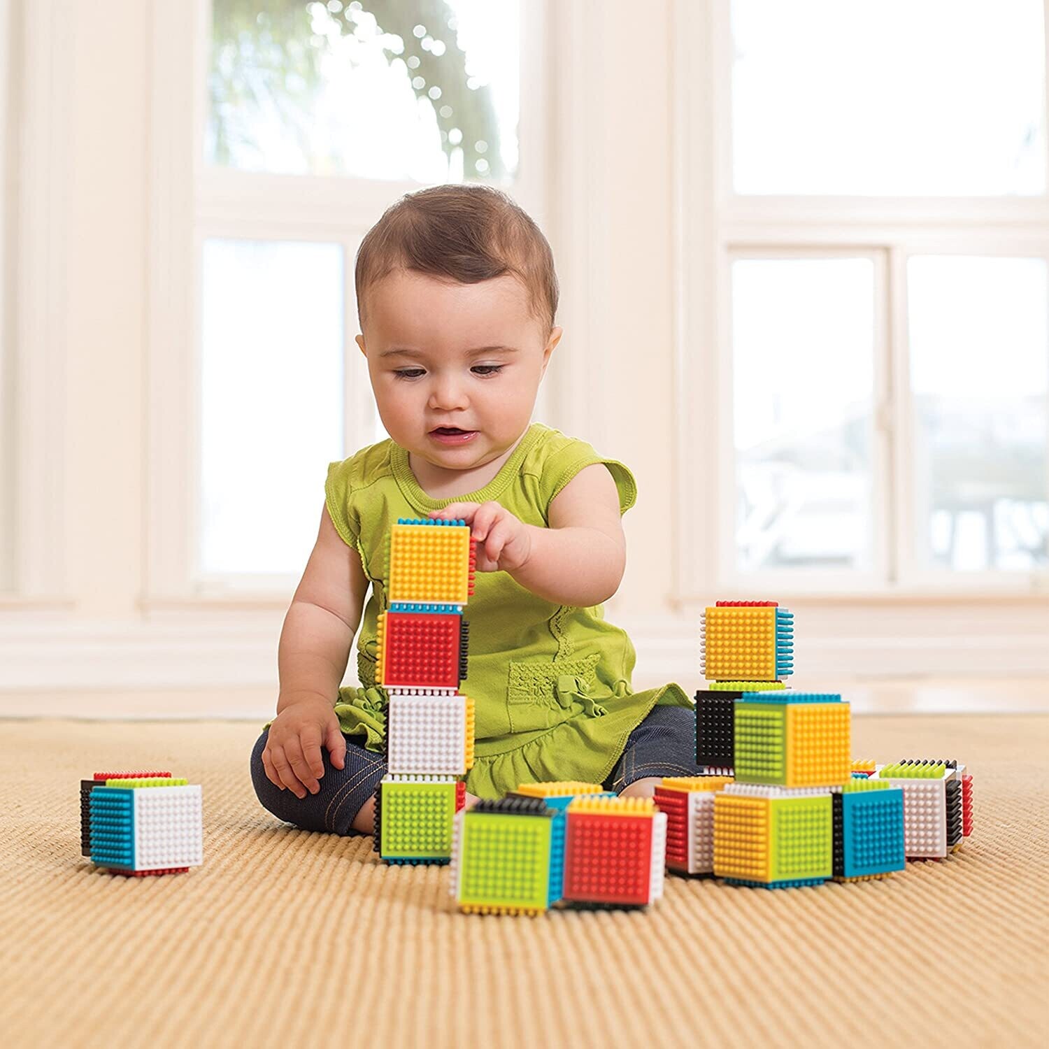 Press & Stay Sensory Blocks