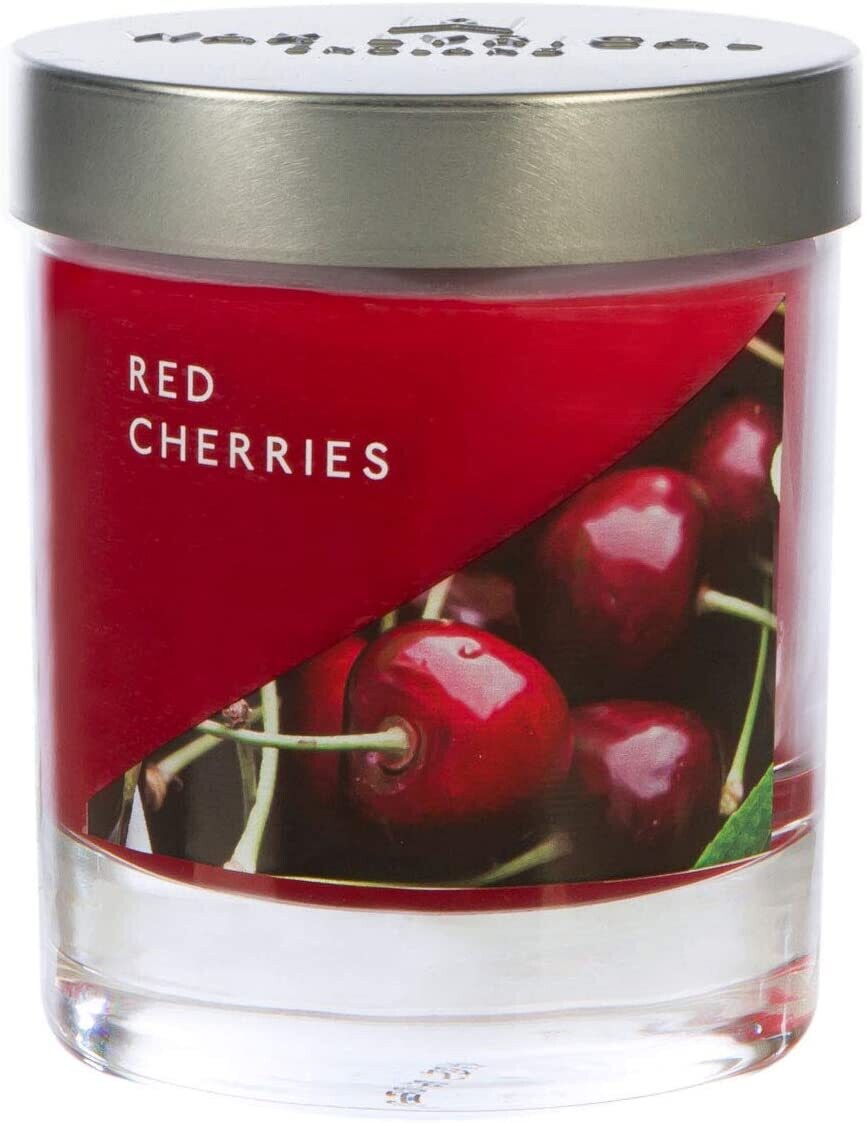 Red Cherries Medium Candle