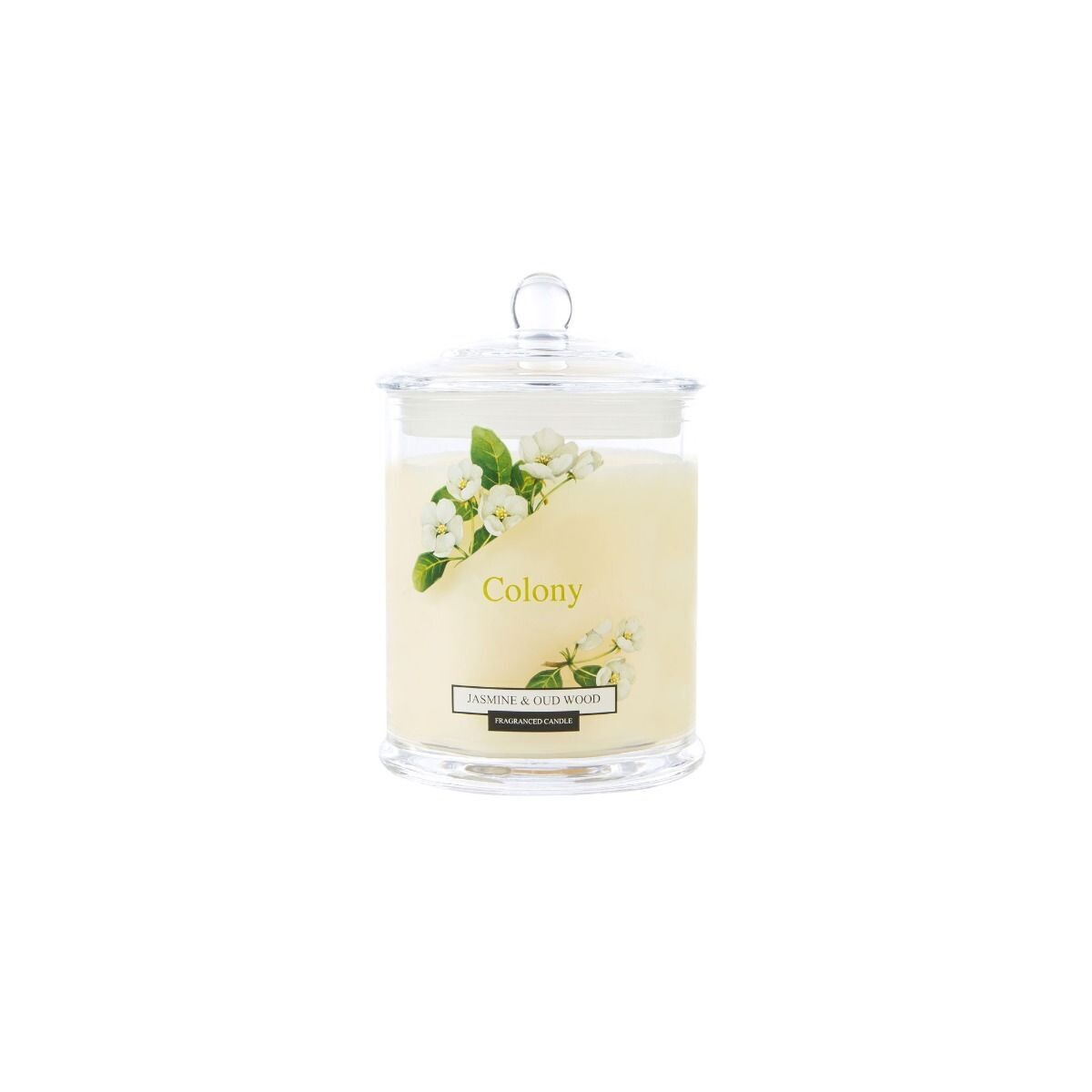 Jasmine &amp; Oudwood Candle Small