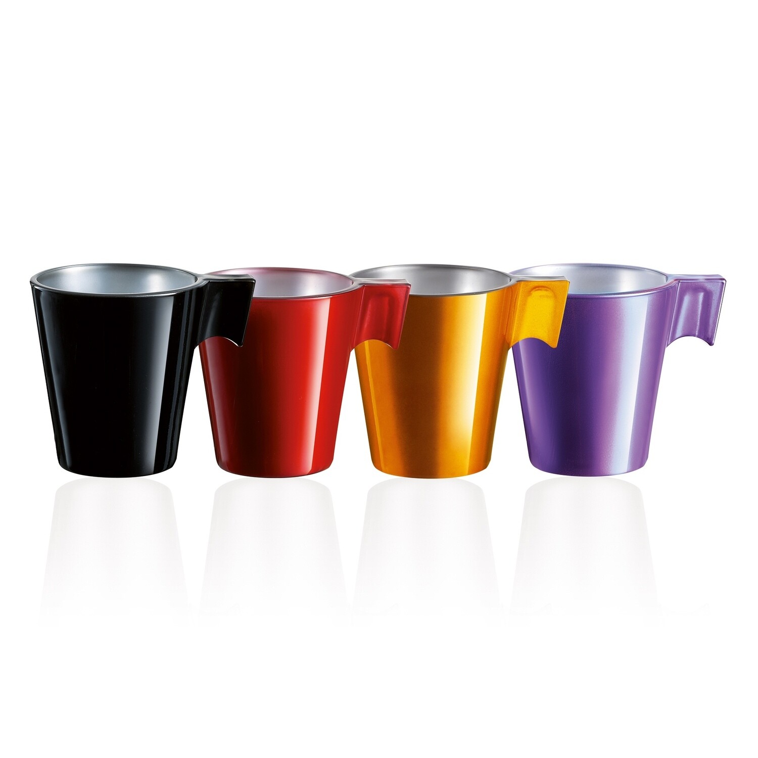 Set de 4 Tazas de Espresso Flashy Colors
