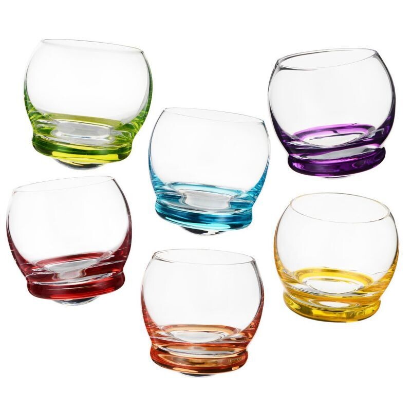 Set de 6 Vasos De Licor Multicolor Trottola