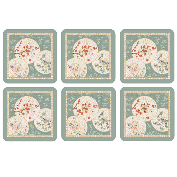Set de 6 Coasters Oriental Dreams