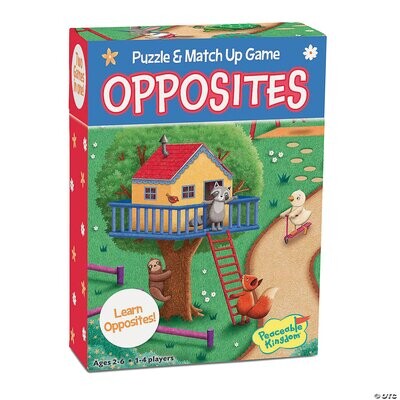 Opposites Match Up Game and Puzzle