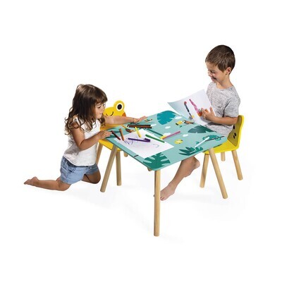 Mesa con Sillas Tropical