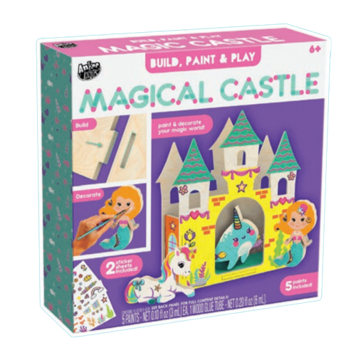 Build Paint & Play Magic Castle