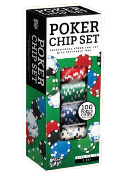 Poker Chip Set - 100 Pieces