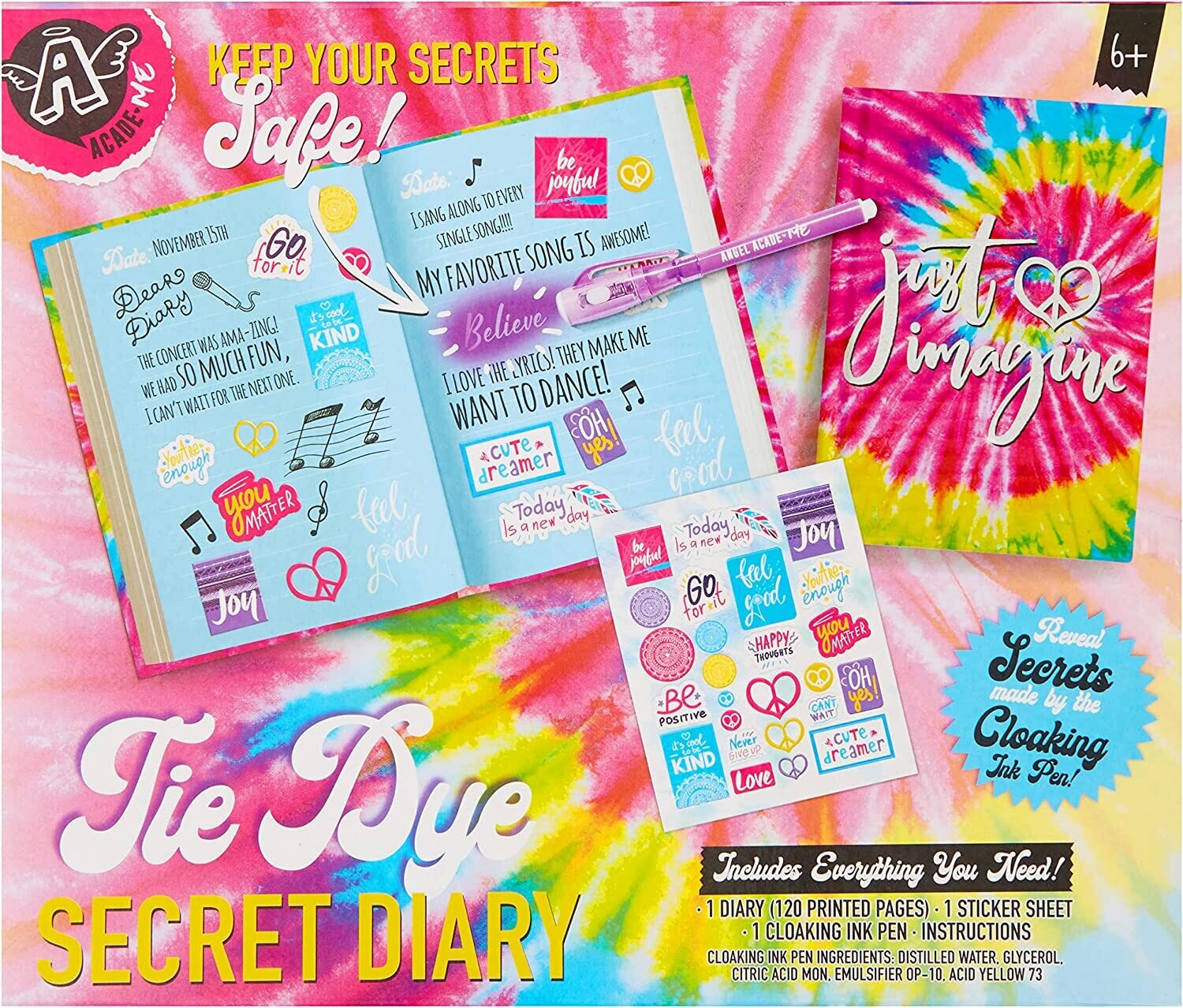 Tie-Dye Secret Diary