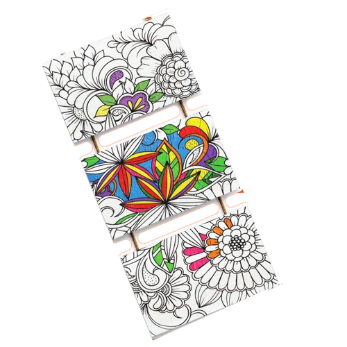 Paint Your Own 3 Mini-Canvas Kit – Exotic Flowers