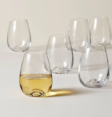Set de 6 Copas de Vino sin Tallo Tuscany Classics