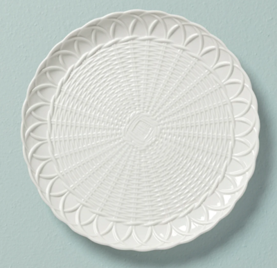 Bandeja de Porcelana Redonda Wicker Creek