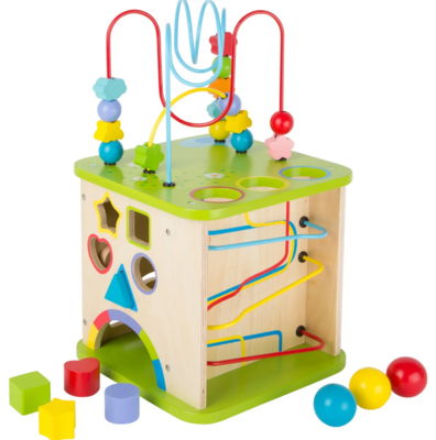 Activity Center with Marble Run