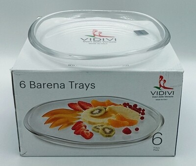 Set de 6 Bandejas Barena Chicas