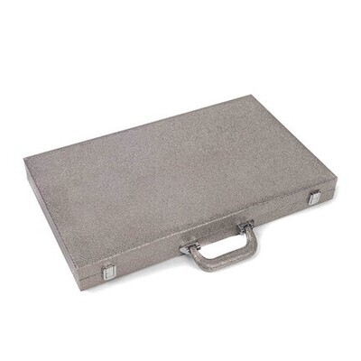 Onyx Backgammon Set (Silver)
