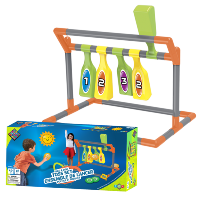 Bag and Disc Toss Set