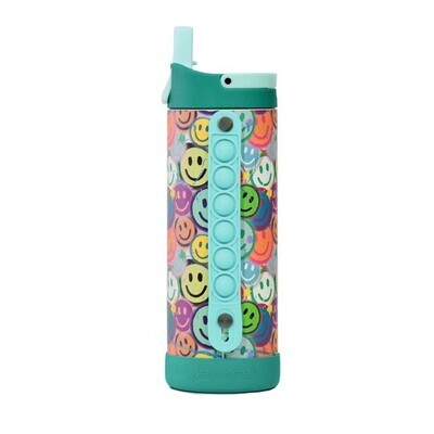 Termo Pop Fidget Bottle 14oz Graffiti Smile