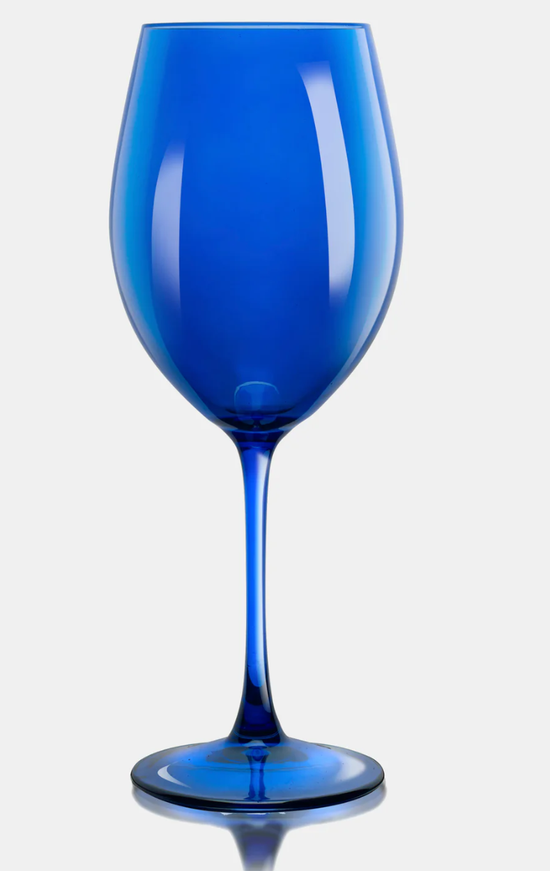 Set de 4 Copas de Vino Carnival Blue