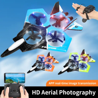 Foam Aircraft With Camera (Drone) Blue