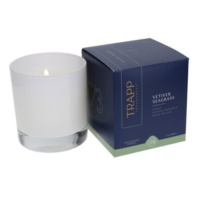 Vetiver Seagrass Signature Candle 7oz