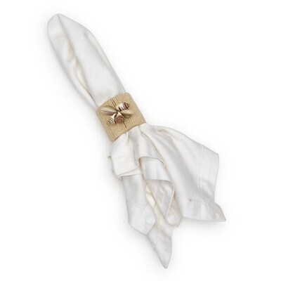 Set de 4 Anillos de Servilleta Seashell