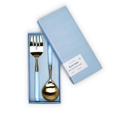 Set de Ensalada Blue Skies en Caja de Regalo
